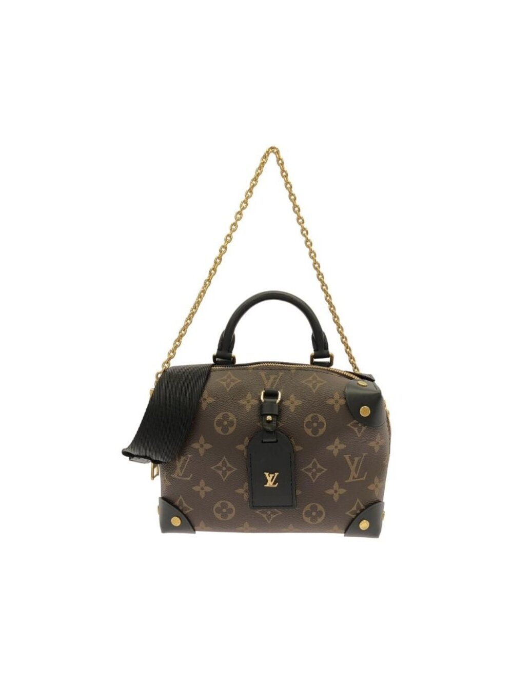 Louis Vuitton Monogram Petite Malle Souple Bag